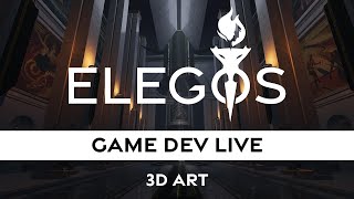 Elegos Game Dev Live - 3D Art with Chu