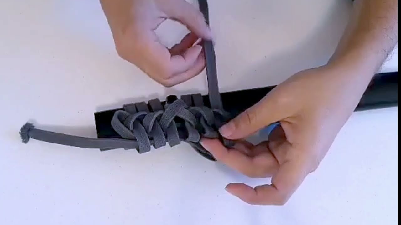 Como hacer el nudo mariposa en la katana o iaito