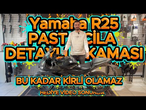 MOTOSİKLET PASTA CİLA YAPIMI - YAMAHA R25. NEDEN YOKTUM HEPSİ AÇIKLAMADA.