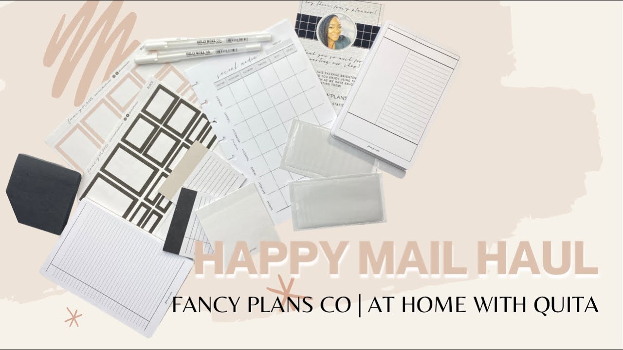 FANCY PLANS CO HAPPY MAIL HAUL | ENABLER ALERT