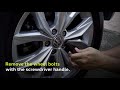 How to change a car flat tyre