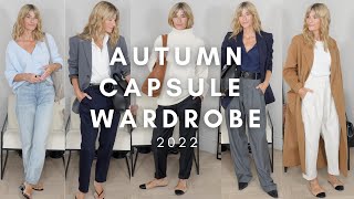 AUTUMN CAPSULE WARDROBE 2022 | Coats, Jackets, Blazers and Knitwear
