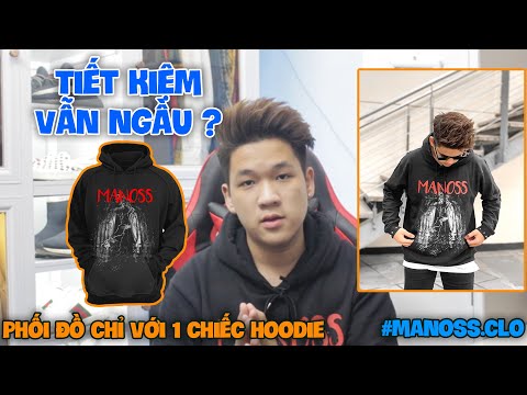 Mặc thế nào khi chỉ có 1 Chiếc Hoodie | Đơn Giản nhưng vẫn NGẦU