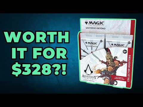 Opening an Assassins Creed Collector Booster Box!!!