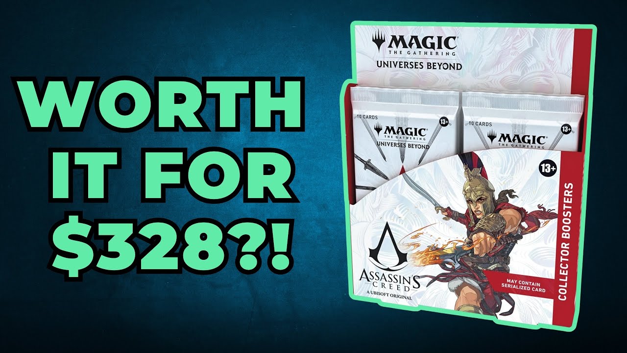 Открываю коллекционный набор бустеров Assassin’s Creed!!! 🥷