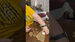 Summer basketball camp medals for the local high school coming up!