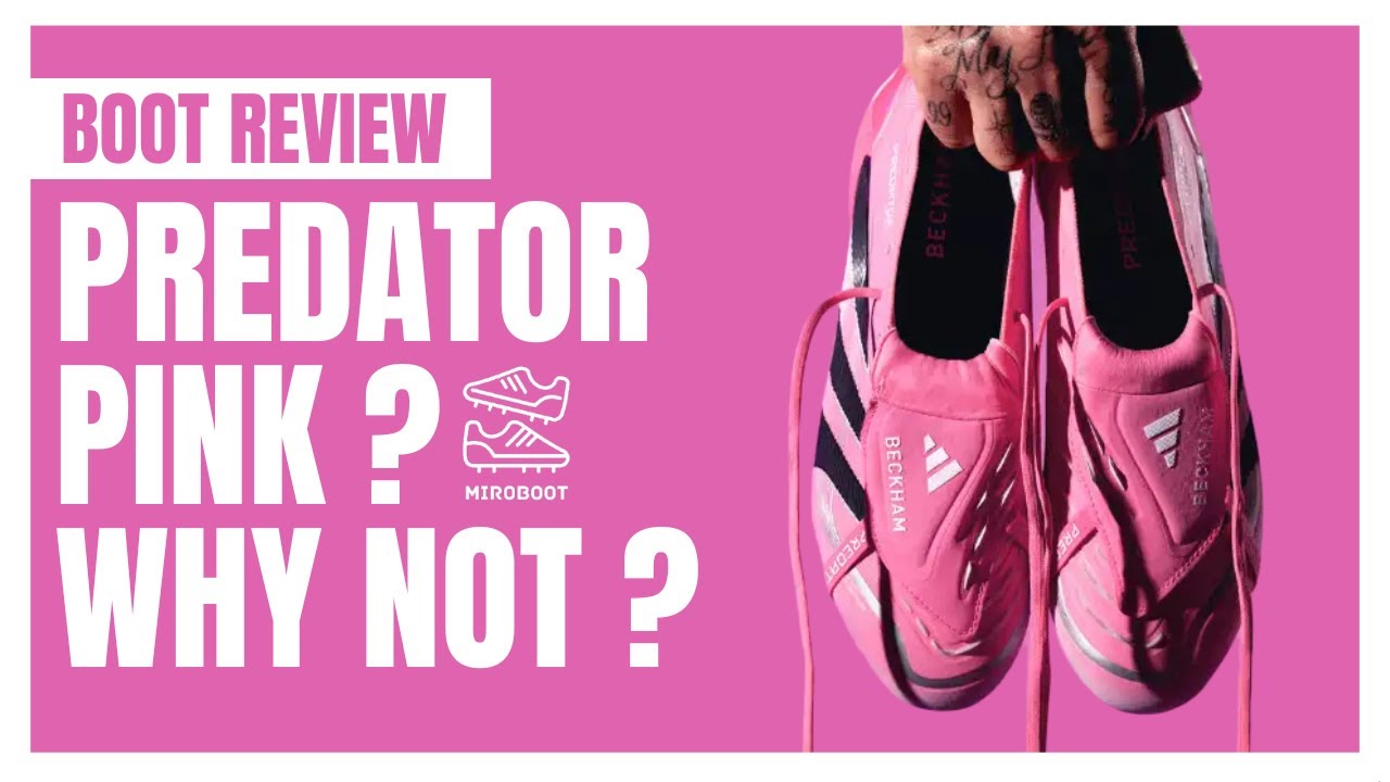 PREDATOR BECKHAM 2025 - pink ? why not ?
