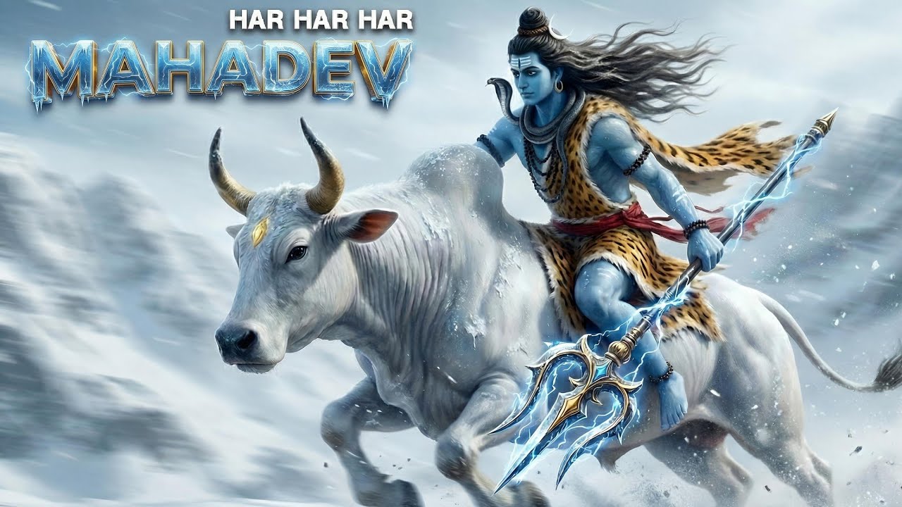 🔱 Har Har Har Mahadev 🔱 | Feel the Power of Rudra Anthem 🔥 | Epic Mythology Rap