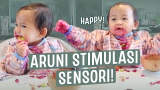 Ini Kegiatan Untuk Stimulasi Sensori, Aruni happy banget!