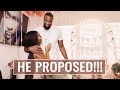 He Proposed!!!!! I AM ENGAGEDDD!!! | JaLisaEVaughn