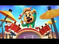 I want to be a drummer  funny cartoons for kids  sheriff labrador new episodes