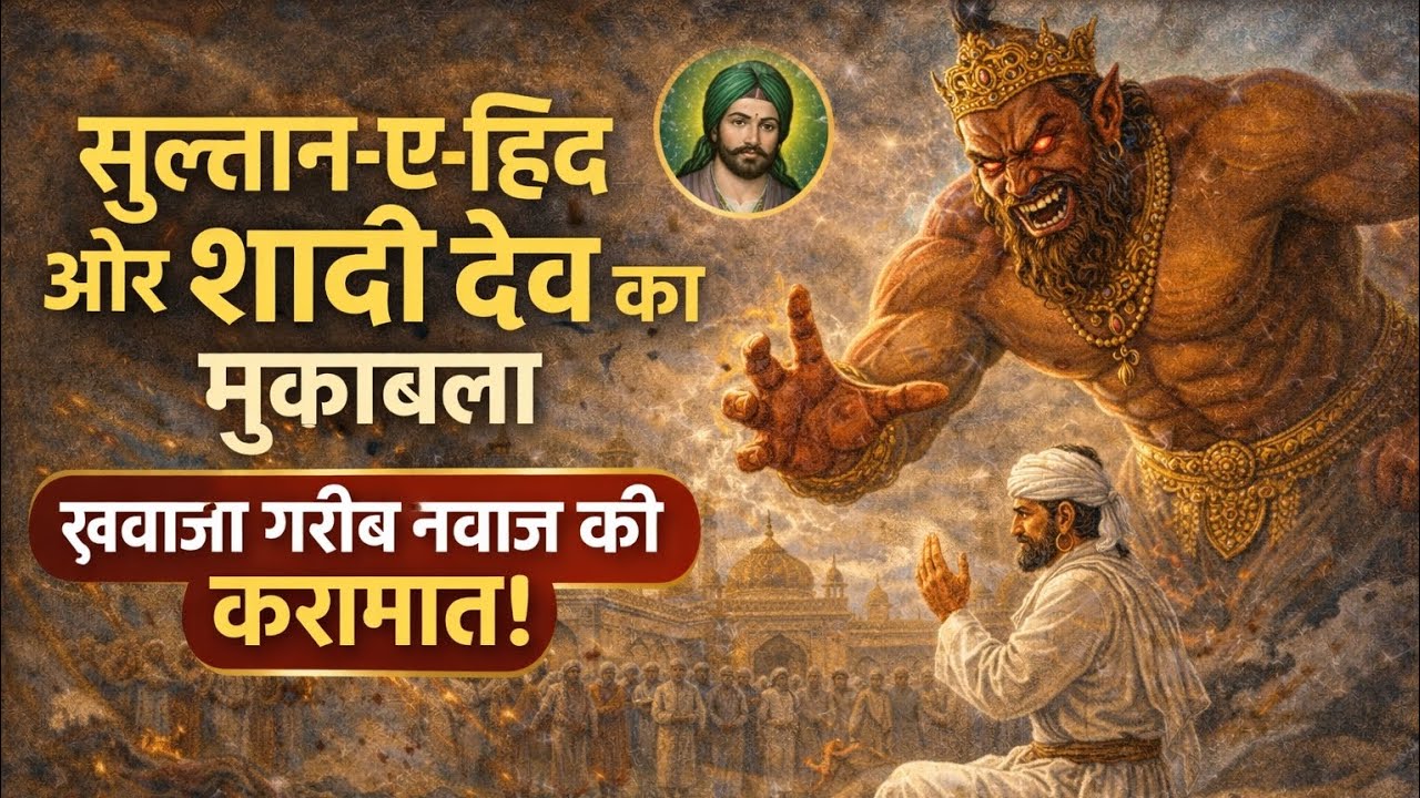 Hajrat Khwaja Garib Nawaz ki karamat aur jinnat shaadi Dev #islamicvideo #islamishots