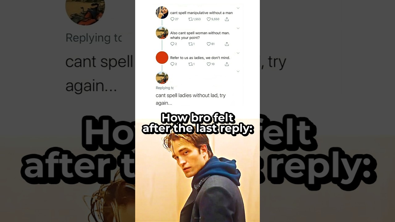 You Really Can't Spell Without a Man 🗿🌹