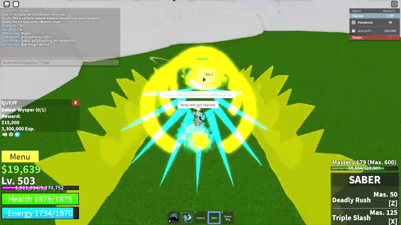 Blox fruits Wysper Boss with my friend YouTube