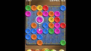Buttons and Scissors Walkthrough Package 7x7 Level 65! screenshot 3