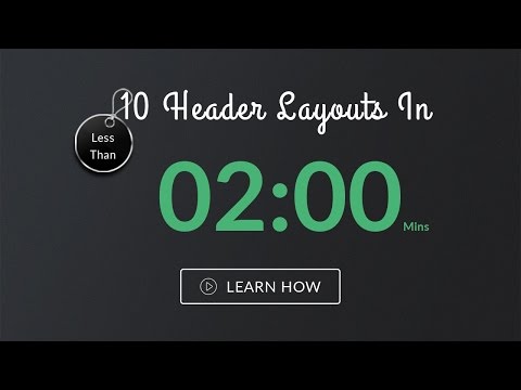 Header Styles - 'Salt' | Multi-purpose HTML Template