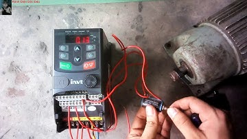hướng dẫn cài đặt biến tần INVT GD20 cơ bản | Kênh Điện Độc Đáo - Trần Chiến