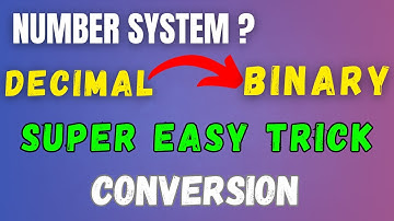 Decimal to binary conversion in hindi
