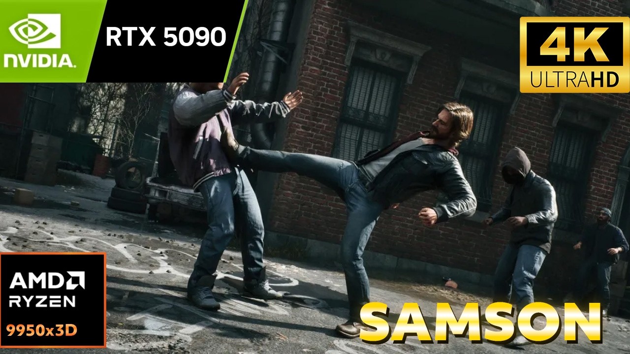 Samson – 4K Benchmark |RTX 5090 | DLAA | Ray Tracing + Ray ...