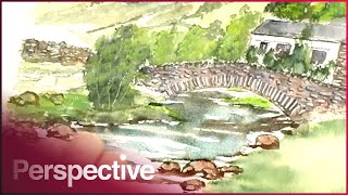 Thumbnail for Painting a Beautiful Stone Bridge (Painting Documentary)