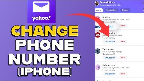 How to Change Yahoo Mail Display Name in iPhone 2025?