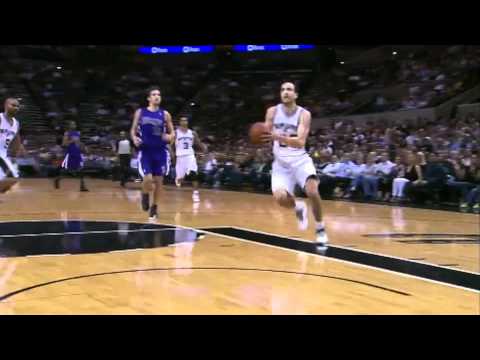 Manu Ginobili complete highlights (of first half) ...