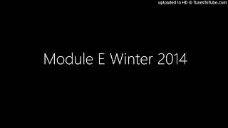 Module E Winter 2014