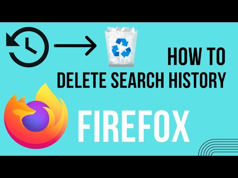 Wideo: Jak usunąć historię wyszukiwania Google w Firefoksie?