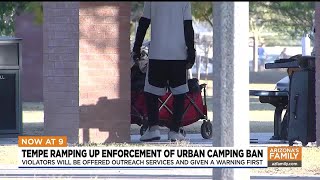 Advocates react to Tempe’s enforcement of urban camping ban