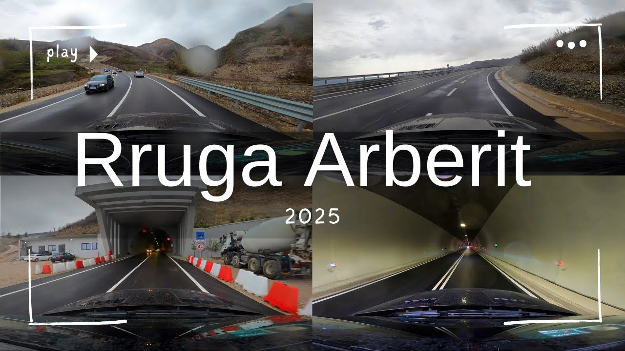 Rruga e Arberit 2025 | Tuneli i Murrizit - 🇦🇱 Albania 