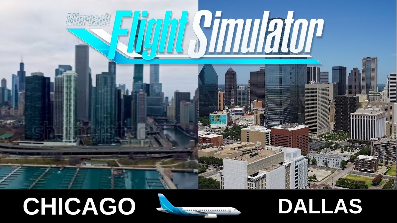 Chicago - Dallas | A320 ✈️✈️✈️ | TEMİZ İNİŞ ✅