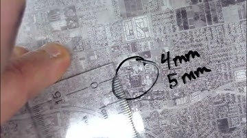 Basic Photogrammetry Measurements from Aerial Photos Using Scale