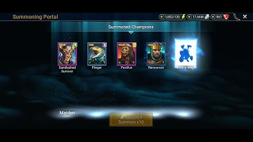Pulling 10 Ancient Shards In RAID Shadow Legends