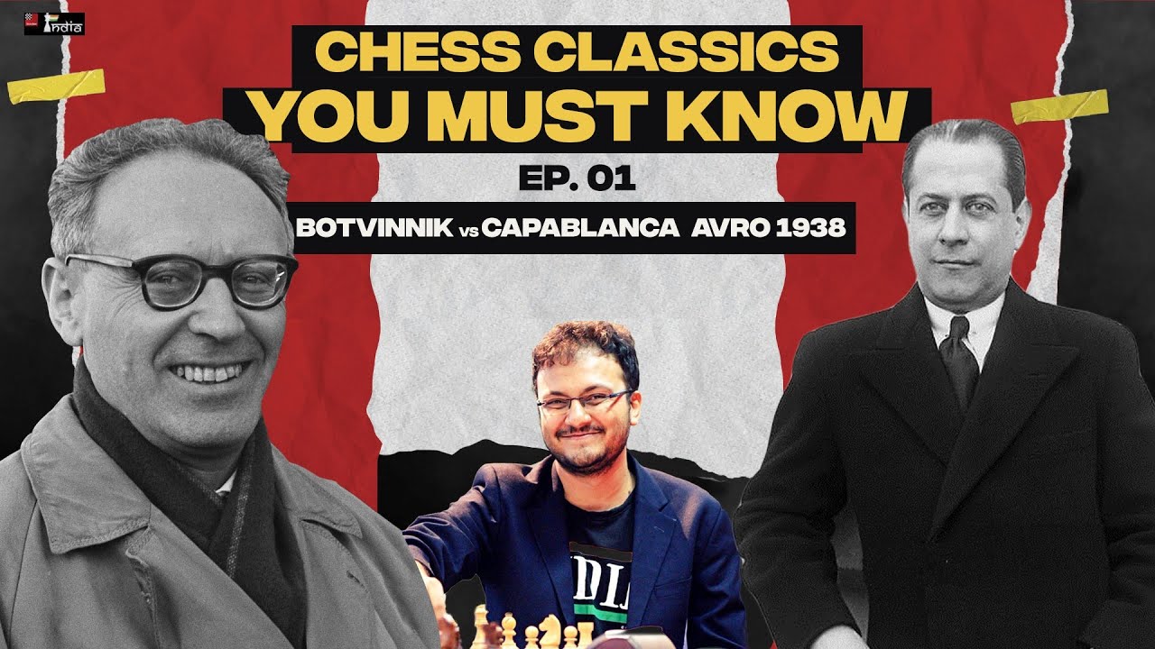 Botvinnik Explains His Greatest Masterpiece - Best of the 30s - Botvinnik  vs. Capablanca, 1938 