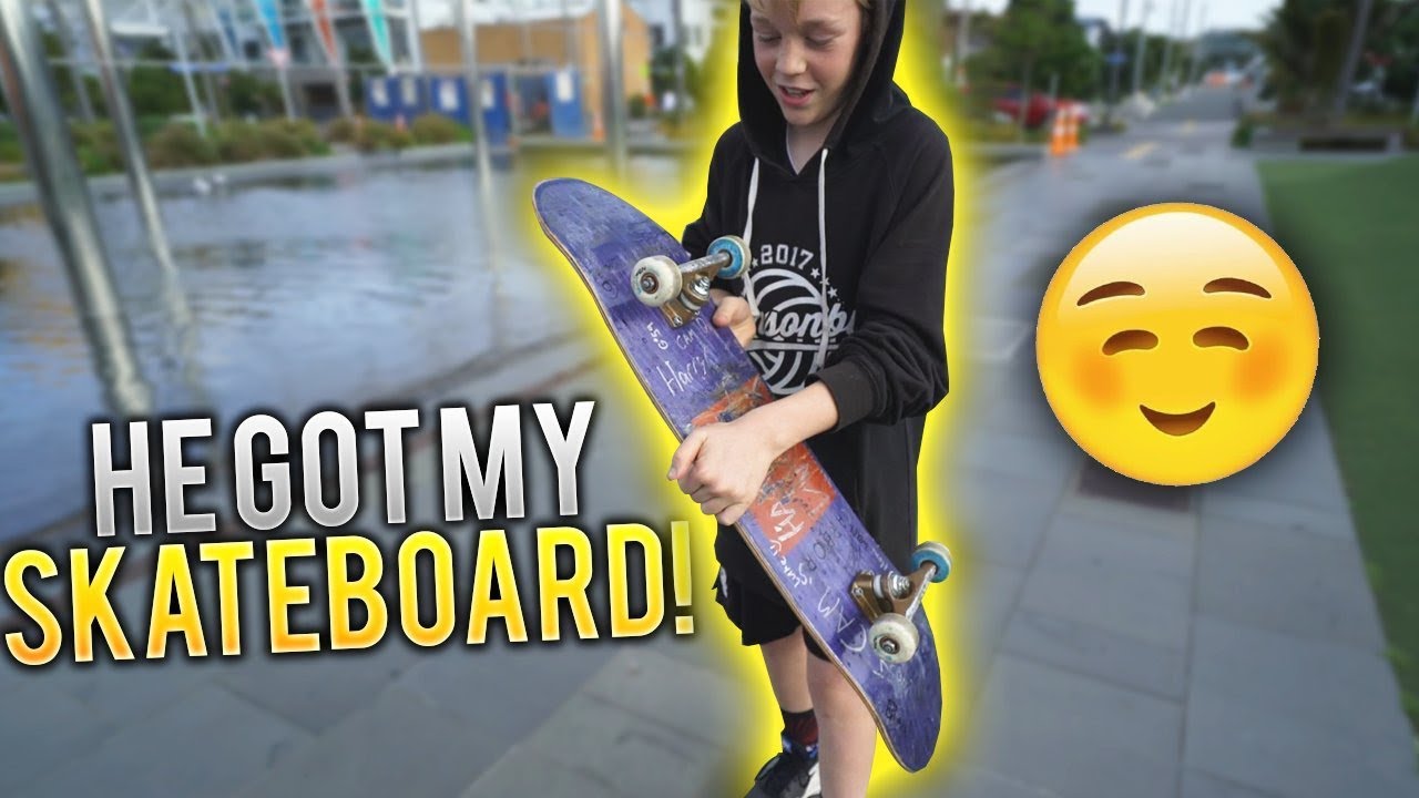 HE GOT MY SKATEBOARD | Garrett Ginner