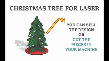Creating a Christmas Tree for Laser Cuting - Tutorial Using Corel Draw software