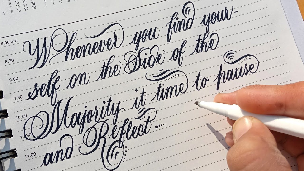 Amazing Calligraphy Quotes Over 25 Uplifting Quotes And Positive