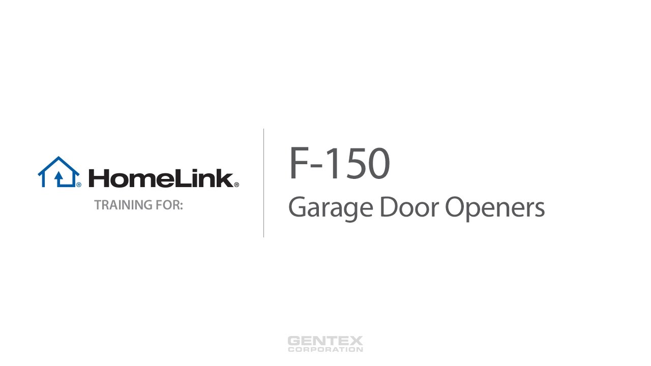 Ford F 150 Homelink Training You Ford F 150 Homelink Training