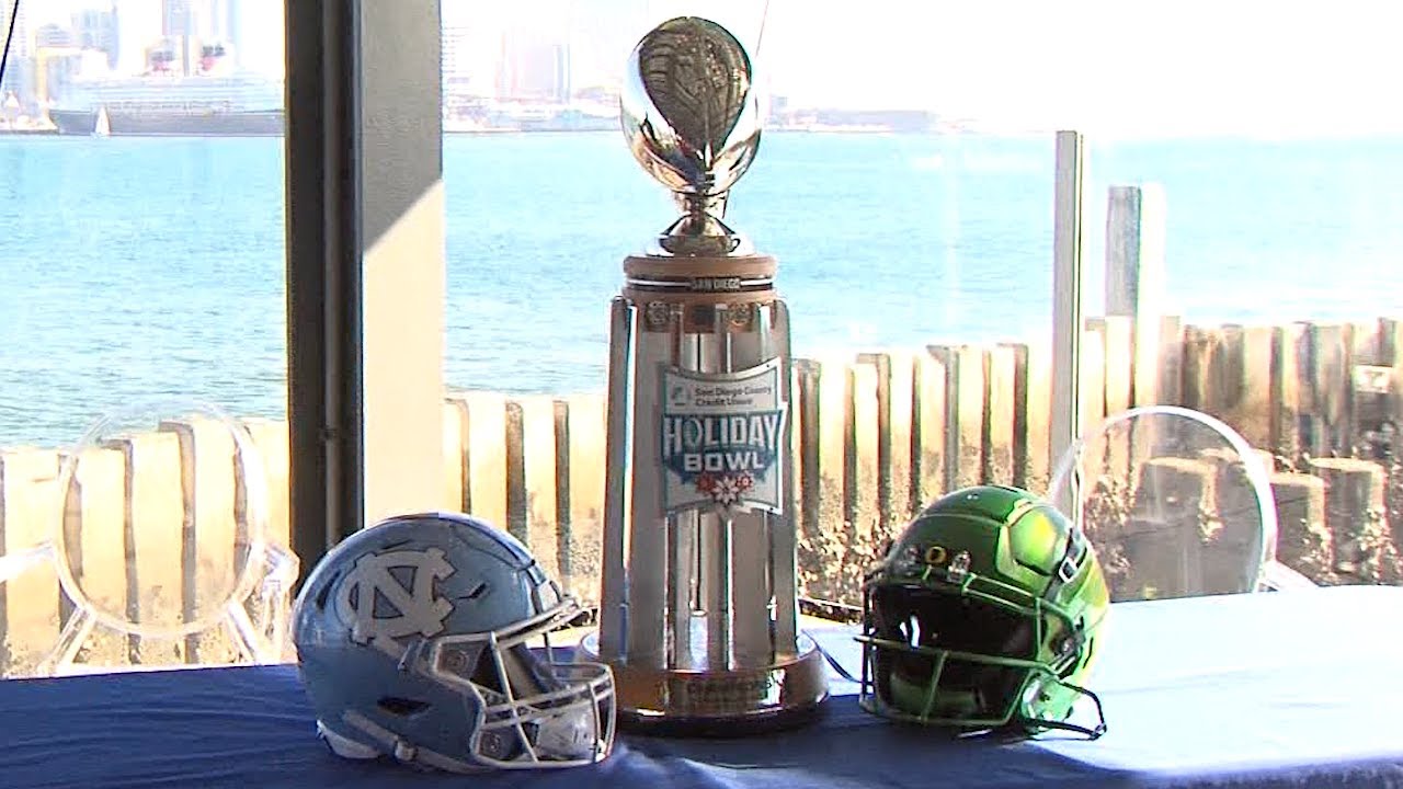 SDCCU Holiday Bowl announces 2022 teams UNC v. Oregon YouTube