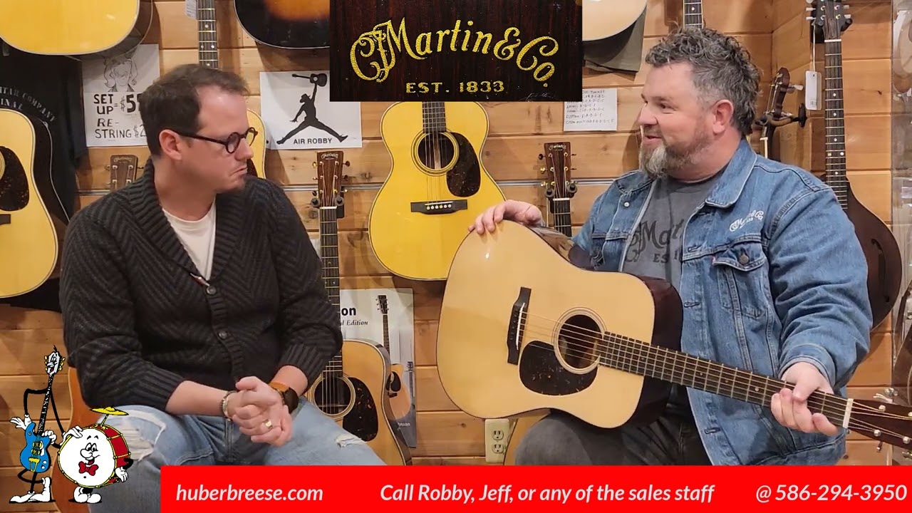 Robby's Words with Brenden (Martin Rep)  Martin Authentic Series