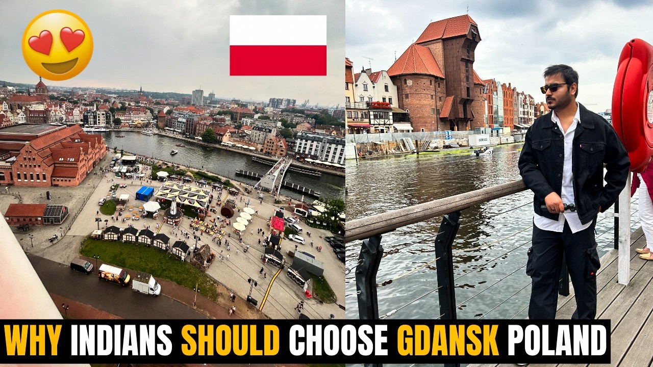 Why Indians are Moving to Gdańsk, Poland| Best City in Poland for Indian Student & Workers