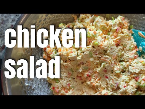 CHICKEN SALAD easy & quick! Chicken Salad Recipe