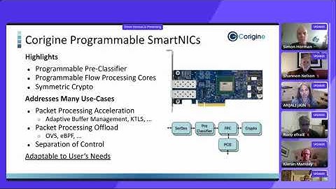 Netdev 0x15 - Industry Perspectives Panel: Smart NICs