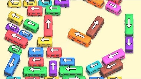 Bus crazy Traffic Jam Puzzle Level 75 Solution Walkthrough