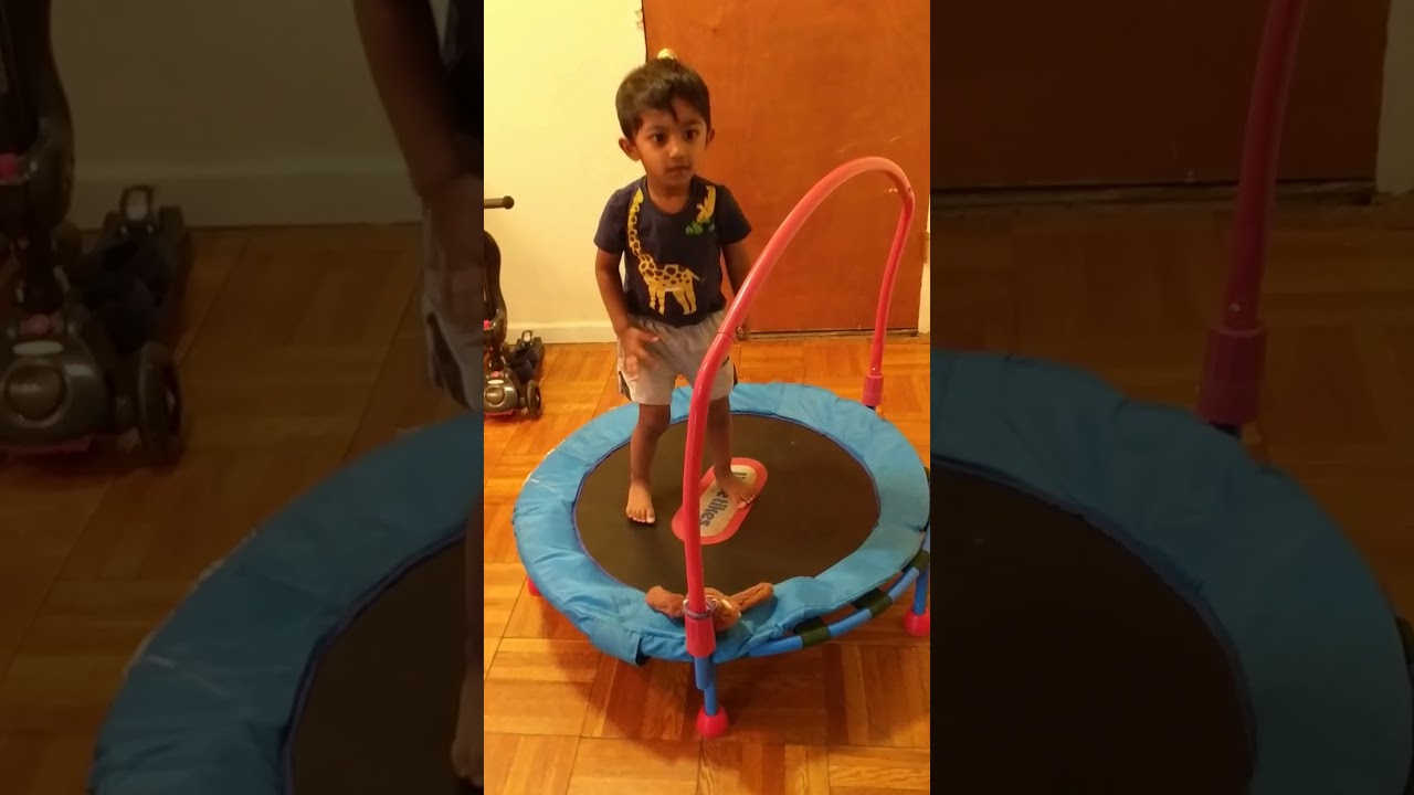 Toddler Obstacle course indoors - YouTube