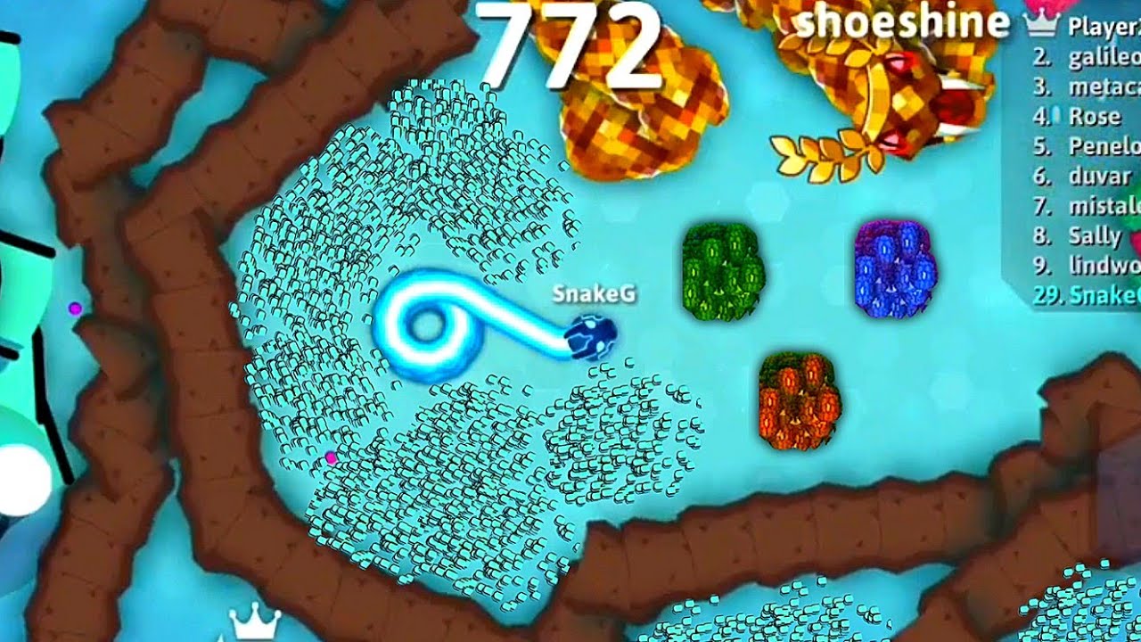 Snakeoi Map I Found 3 Huge Scores Balls in Snake io Map π Epic Snake.io Gameplay ...
