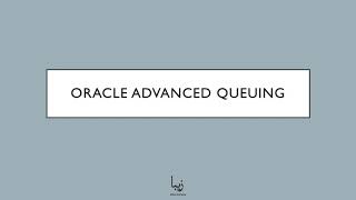 Что такое Oracle Database Oracle Advanced Queuing