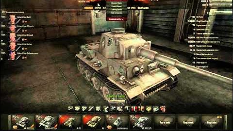 World of Tanks In-Depth Commentary Tutorial of the Garage Pt 3