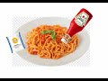 Макароны макароны с кетчупом в анимации