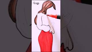 beautifulgirlartdrawingyoutubeshorts